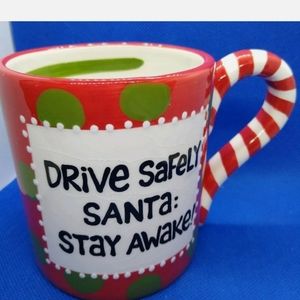 Lorrie Veasey "DRIVE SAFELY SANTA: STAY AWAKE Larg